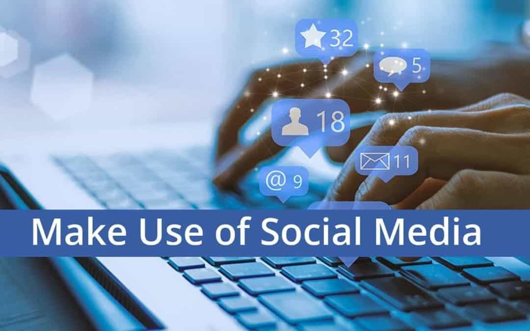 social media to promote online business